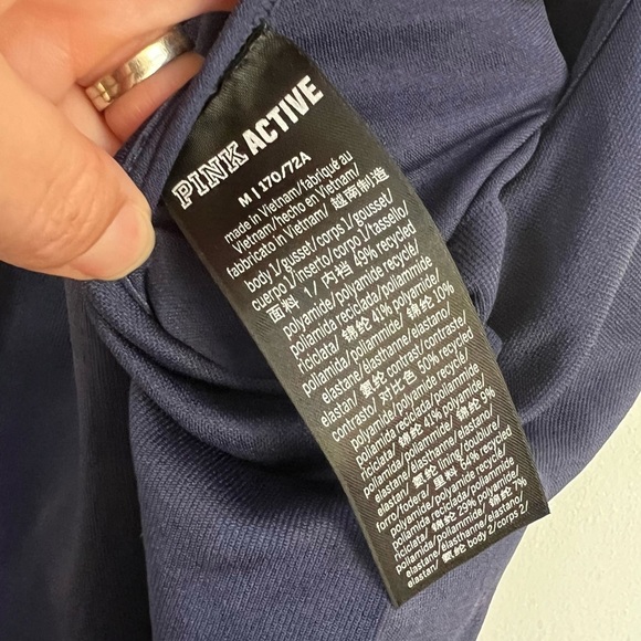 Pink Active x Victoria’s Secret Soft Seamless Workout Onesie Jumpsuit - Picture 7 of 14